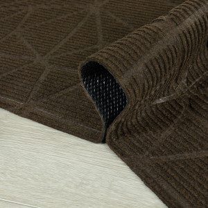 Коврик придверный Дюран Битое стекло коричневый, фото 11