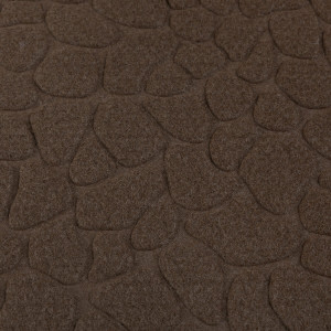 Коврик придверный Лакрум Steen прямоугольник коричневый, фото 7