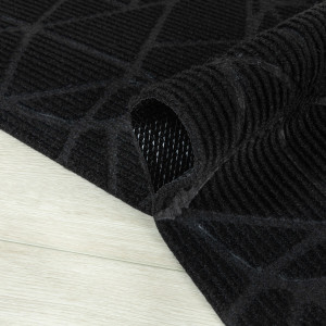 Коврик придверный Дюран Битое стекло черный, фото 11