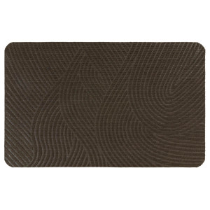 Коврик придверный Дюран Волна Вертикальная коричневый, фото 1