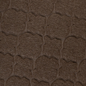 Коврик придверный Лакрум Орнамент прямоугольник коричневый, фото 7