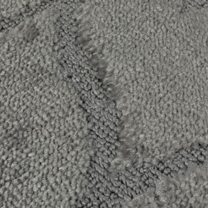 Комплект ковриков на пенорезине FLO 3023 D.GREY с вырезом, фото 9