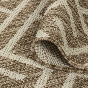 Ковер PAROS 8150A L.BROWN/WEISS, фото 11