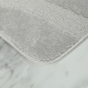 Комплект ковриков на пенорезине FLO 3018 GREY с вырезом, фото 8