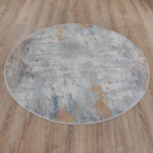 Ковры из Турции Trendy 5623A L.GREY/ROSE круг, фото 2