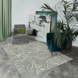 Ковры из Турции Daria L479A Green/White, фото 6