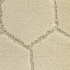 Комплект ковриков на пенорезине FLO 3008 BEIGE с вырезом, фото 10