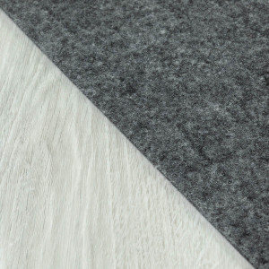 Коврик придверный Лакрум Welcome полукруг серый, фото 8