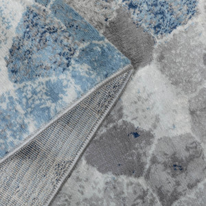 Ковры из Турции FLORES 20004A Grey/Navy, фото 4