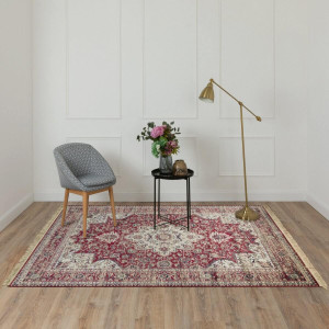 Ковры из Бельгии Isphahan Классические дизайны 84486 Red, фото 5