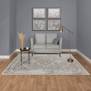 Ковер OLBIA B0597B GREY/CREAM, фото 5