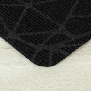 Коврик придверный Дюран Битое стекло черный, фото 10