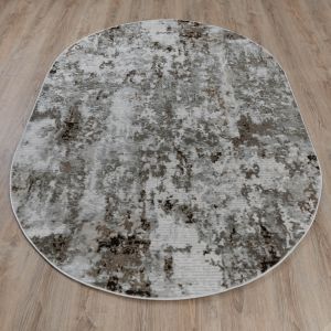 Ковры из Турции Trendy 5466A Grey/D.Taupe овал, фото 2
