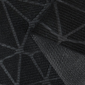 Коврик придверный Дюран Битое стекло черный, фото 4