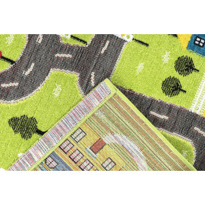 Ковры из Турции Play Rugs D784A Green/Cream, фото 2