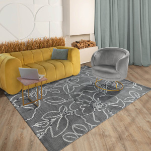 Ковры из Турции Daria L479A Grey/White, фото 6