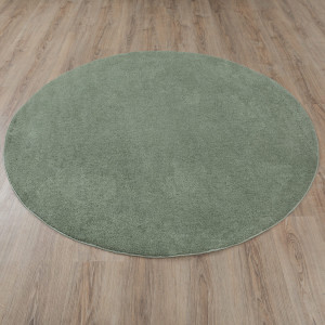 Ковры из Турции Sher PC00A Green/Green круг, фото 2