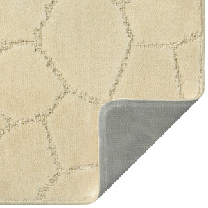 Комплект ковриков на пенорезине FLO 3008 BEIGE с вырезом, фото 6