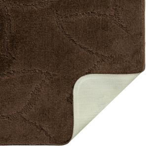 Комплект ковриков на пенорезине FLO 3023 BROWN с вырезом, фото 6
