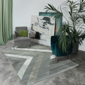 Ковры из Турции Daria L513A Green/White, фото 6
