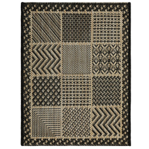 Ковер PAROS A946A BLACK/CREAM, фото 1