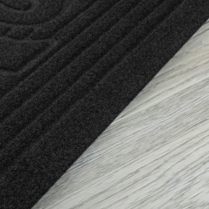 Коврик придверный Лакрум Welcome прямоугольник черный, фото 9