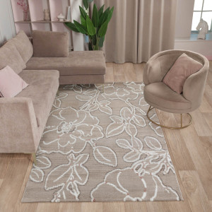 Ковры из Турции Daria L479A Beige/White, фото 6