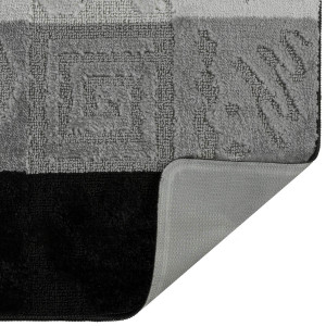 Комплект ковриков на пенорезине FLO 3332 GREY MİX с вырезом, фото 6