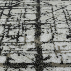 Ковры из Бельгии Isphahan Современные дизайны 84492 Silver, фото 3