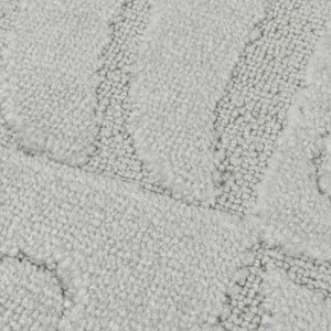 Комплект ковриков на пенорезине FLO 3002 GREY с вырезом, фото 10