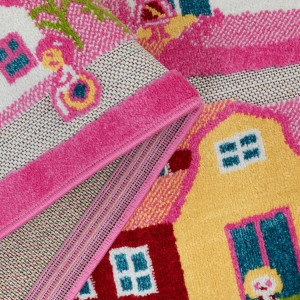 Ковры из Турции Play Rugs D781A PINK/CREAM, фото 2
