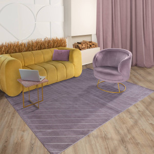 Ковер Soft J753A Lilac/Lilac, фото 6