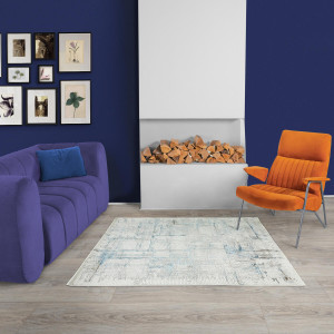 Ковры из Турции ADARA T1871LL BLUE/BLUE, фото 6