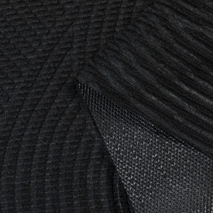 Коврик придверный Дюран Волна Вертикальная черный, фото 4