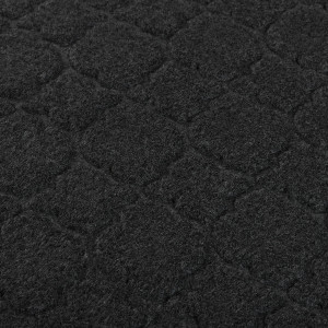 Коврик придверный Лакрум Орнамент прямоугольник черный, фото 7