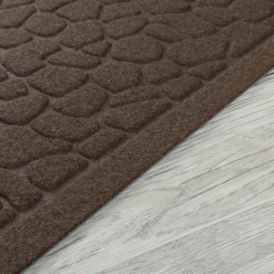 Коврик придверный Лакрум Steen прямоугольник коричневый, фото 9