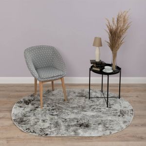 Ковры из Турции Trendy 5466A GREY/ANTRACITE Овал, фото 5