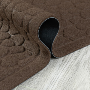 Коврик придверный Лакрум Steen прямоугольник коричневый, фото 11