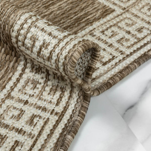 Ковер PAROS 8899A L.BROWN/WEISS, фото 5