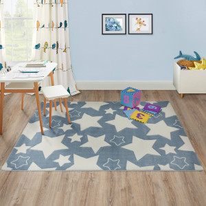 Ковры из Турции REGGI H913A L.BLUE/WHITE, фото 5