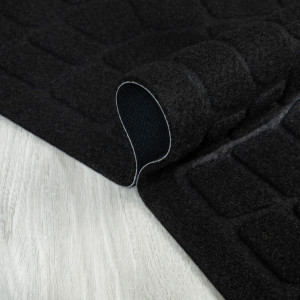 Коврик придверный Лакрум Steen полукруг черный, фото 11