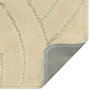 Комплект ковриков на пенорезине FLO 3224 BEIGE с вырезом, фото 6