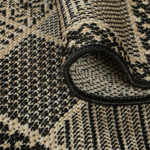 Ковер PAROS A946A BLACK/CREAM, фото 11