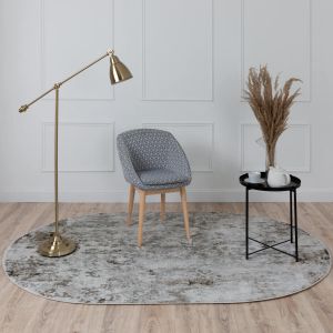 Ковры из Турции Trendy 5466A Grey/D.Taupe овал, фото 6