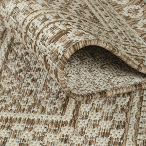 Ковер PAROS 6672A L.BROWN/WEISS, фото 11