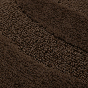 Комплект ковриков на пенорезине FLO 3018 BROWN с вырезом, фото 7