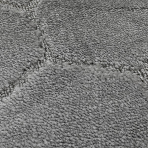 Комплект ковриков на пенорезине FLO 3008 D.GREY с вырезом, фото 9