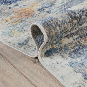 Ковры из Турции MAVRIKA 7020A TEAL/ORANGE, фото 5
