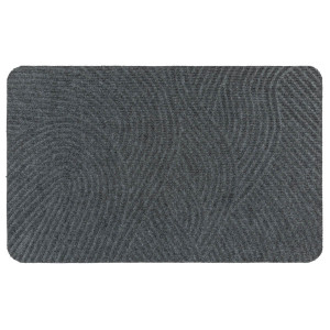 Коврик придверный Дюран Волна Вертикальная серый, фото 1