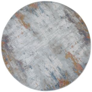 Ковры из Турции Trendy 5623A L.GREY/ROSE круг, фото 1
